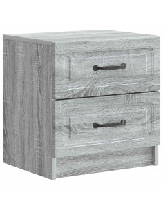 Armadio da Notte con cassetto Grigio Sonoma 43 x 34,5 x 44,5 cm