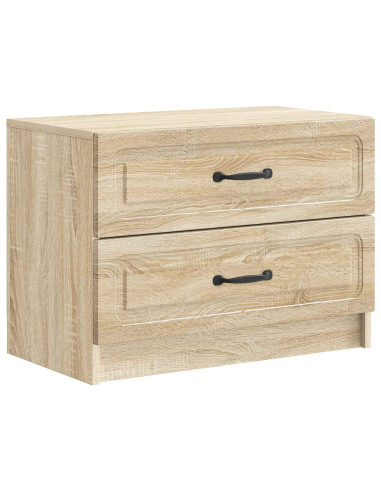 Armadio da Notte con cassetto Rovere Sonoma 62 x 34,5 x 44,5 cm
