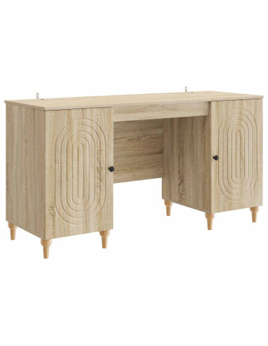Scrivania Sonoma 142,5 x 50 x 75 cm Legno ingegnerizzato