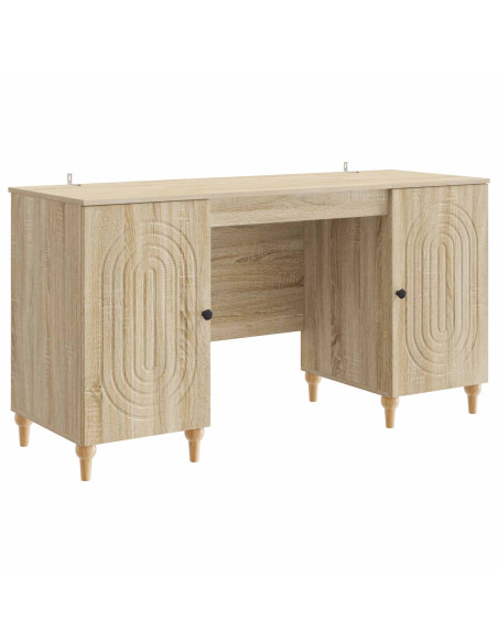 Scrivania Sonoma 142,5 x 50 x 75 cm Legno ingegnerizzato