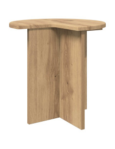 Tavolo laterale Rovere Artigianale Ø 39 x 38 cm