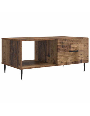 Tavolino da salotto Legno antico 90 x 50 x 40 cm