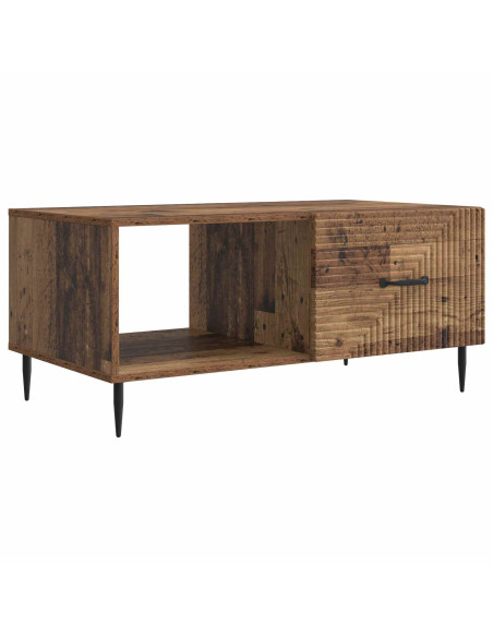 Tavolino da salotto Legno antico 90 x 50 x 40 cm