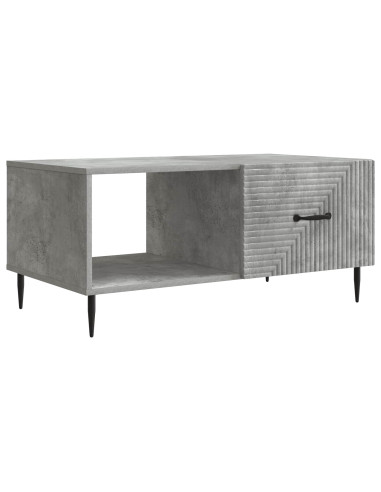 Tavolino da salotto Grigio Cemento 90 x 50 x 40 cm