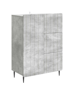 Credenza con cassetto Grigio Cemento 66 x 34,5 x 91,5 cm