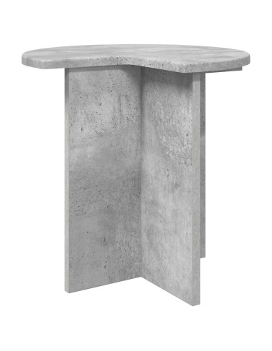 Tavolo laterale con archiviazione Grigio Cemento Ø 39 x 38 cm