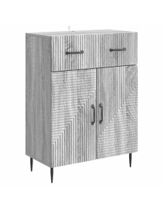 Credenza Grigio Sonoma 66 x 34,5 x 89,5 cm Legno ingegnerizzato