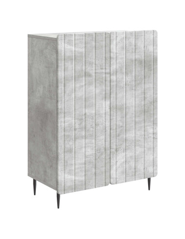 Credenza Grigio Cemento 66 x 34,5 x 92 cm Legno ingegnerizzato