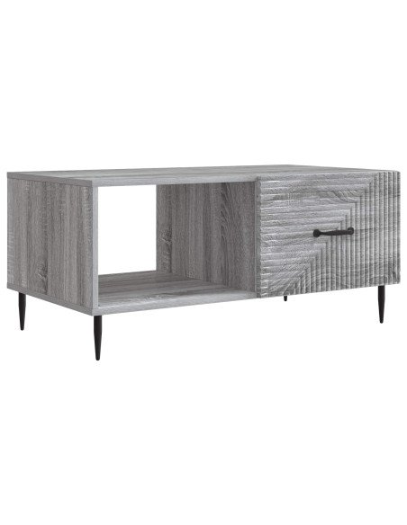 Tavolino da salotto Grigio Sonoma 90 x 50 x 40 cm
