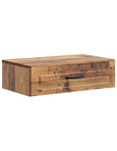 Tavolino da Parete Laterale Legno antico 59 x 34,5 x 17 cm