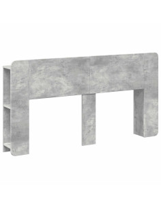 Testata del letto Grigio Cemento Legno ingegnerizzato