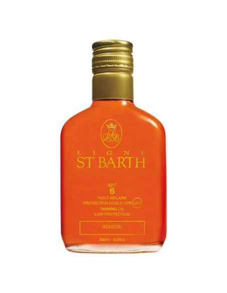 Solare abbronzante St Barth Olio al roucou spf 6 200 ml
