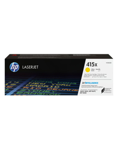 HP Cartuccia toner giallo originale LaserJet 415X ad alta capacità