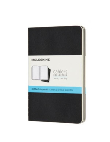 CF3CAHIERJOURNAL POCKET BLACK PLAIN
