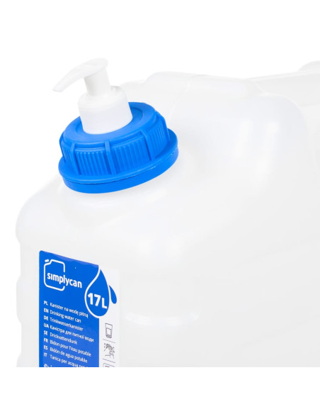 Contenitore Acqua Rubinetto e Dispenser Sapone 15 L in Plastica