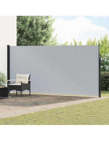 Tenda laterale retrattile Grigio 300 x 220 cm Poliestere