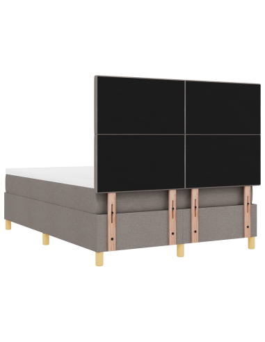 Letto a Sorgente LED con materasso Talpa 160 x 200 cm Tessuto