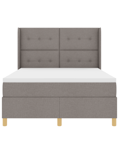 Letto a molle con materasso Talpa 140 x 200 cm Tessuto