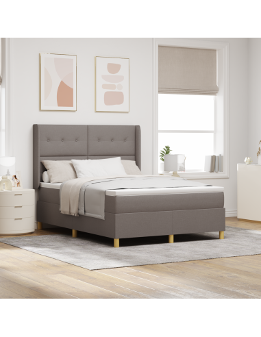 Letto a molle con materasso Talpa 140 x 200 cm Tessuto