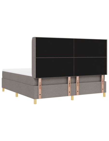 Letto a molle con materasso Talpa 140 x 200 cm Tessuto