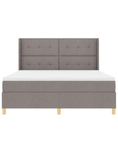 Letto a molle con materasso Talpa 140 x 200 cm Tessuto