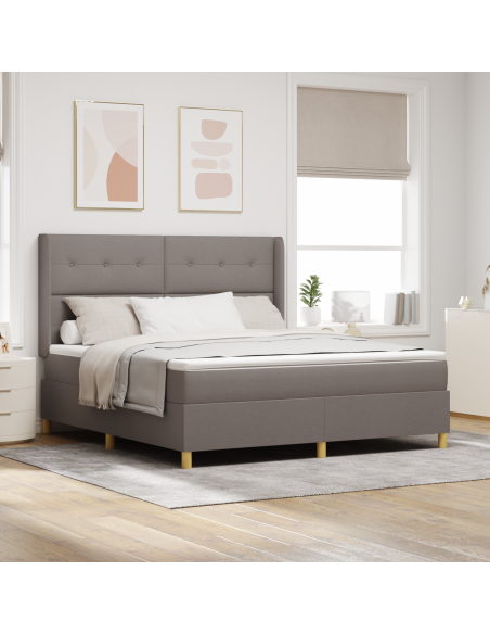 Letto a molle con materasso Talpa 140 x 200 cm Tessuto