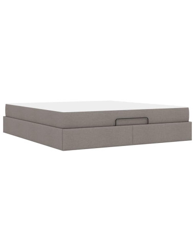 Struttura letto con materasso con materasso 2 pcs Talpa Tessuto