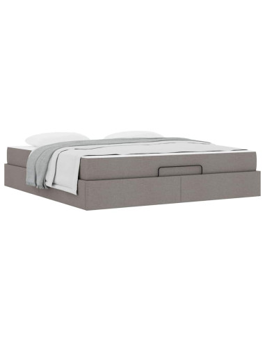 Struttura letto con materasso con materasso 2 pcs Talpa Tessuto
