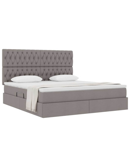 Letto con contenitore e materasso Talpa 160 x 200 cm Poliestere