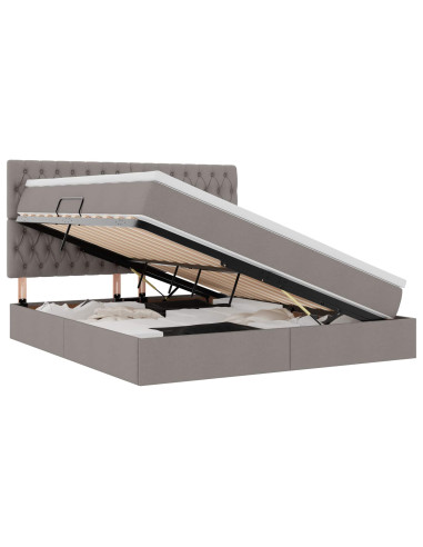 Letto con contenitore e LED Talpa 180 x 200 cm Poliestere