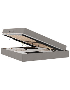 Letto con contenitore e materasso Talpa 160 x 200 cm Poliestere 2