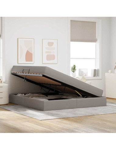 Letto con contenitore e materasso Talpa 160 x 200 cm Poliestere
