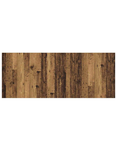 Testata con Comodino 3 pcs Legno vecchio Legno multistrato