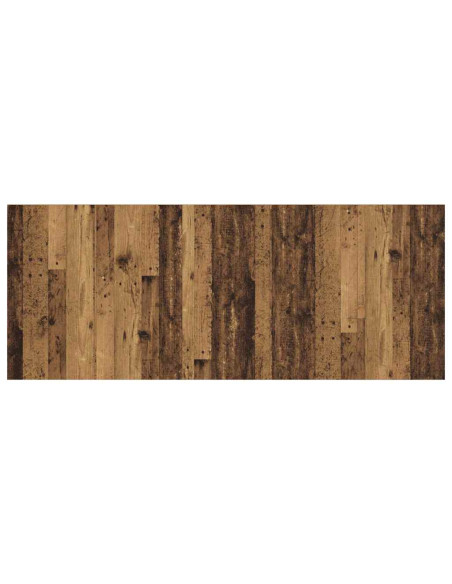 Testata con Comodino 3 pcs Legno vecchio Legno multistrato