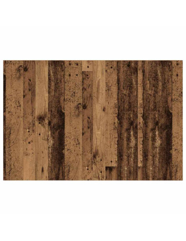 Testata con Comodino 3 pcs Legno vecchio Legno multistrato