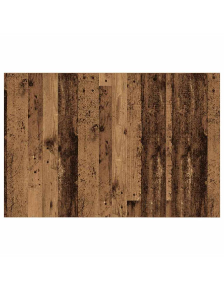 Testata con Comodino 3 pcs Legno vecchio Legno multistrato