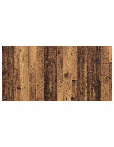 Testata con Comodino 3 pcs Legno vecchio Legno multistrato