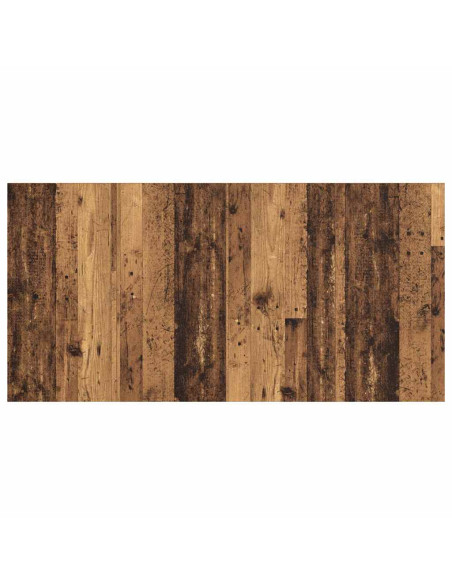Testata con Comodino 3 pcs Legno vecchio Legno multistrato
