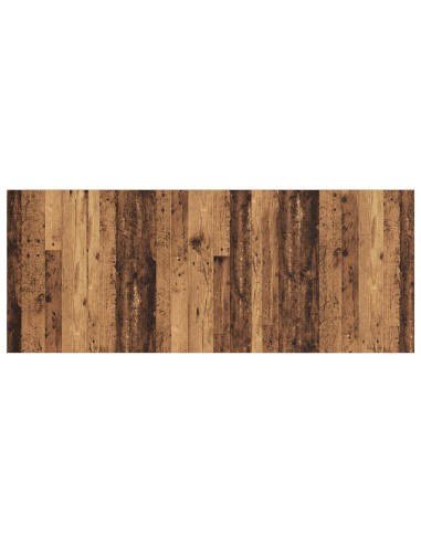 Testata con Comodino 3 pcs Legno vecchio Legno multistrato