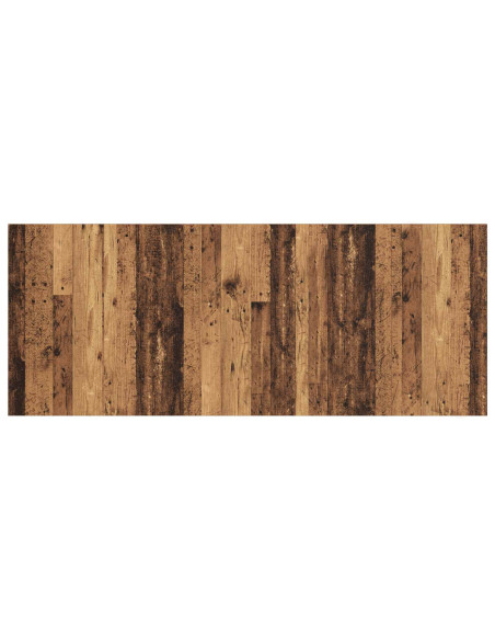 Testata con Comodino 3 pcs Legno vecchio Legno multistrato
