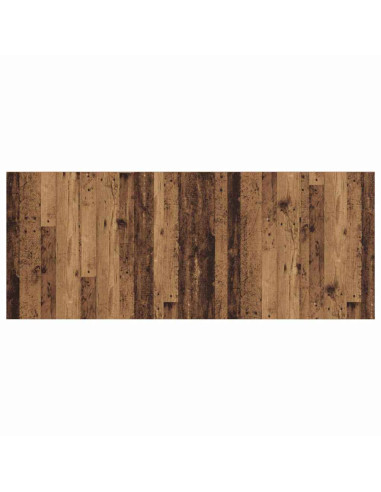 Testata con Comodino 3 pcs Legno vecchio Legno multistrato