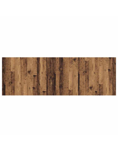 Testata con Comodino 3 pcs Legno vecchio Legno multistrato