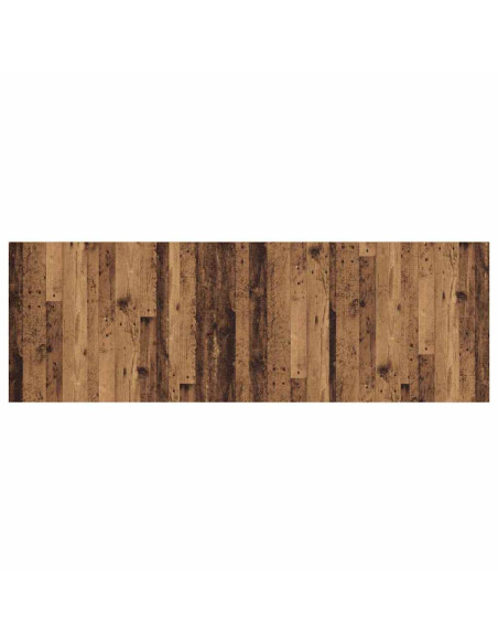 Testata con Comodino 3 pcs Legno vecchio Legno multistrato