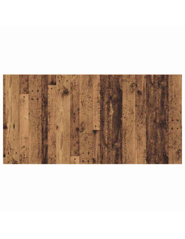 Testata con Comodino 3 pcs Legno vecchio Legno multistrato