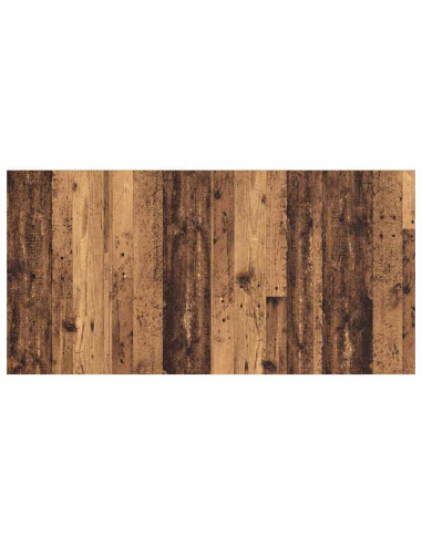Testata con Comodino 3 pcs Legno vecchio Legno multistrato