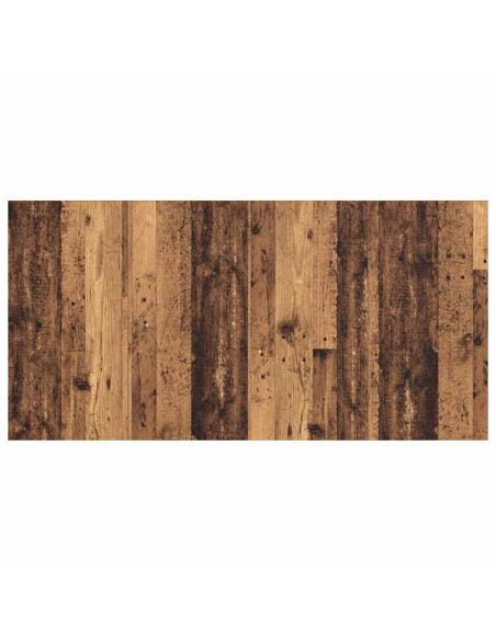 Testata con Comodino 3 pcs Legno vecchio Legno multistrato