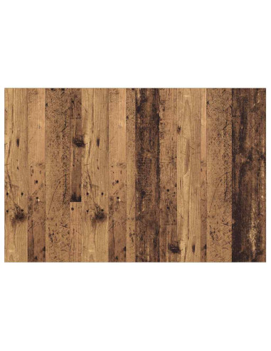 Testata con Comodino 3 pcs Legno vecchio Legno multistrato