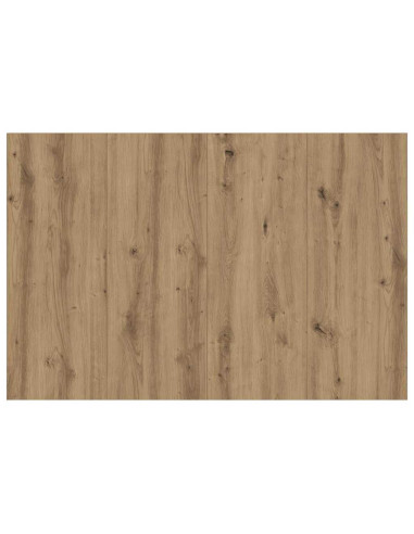 Testata con Comodino 3 pcs Rovere artigianale Legno multistrato