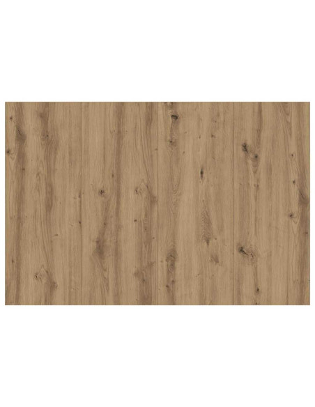Testata con Comodino 3 pcs Rovere artigianale Legno multistrato