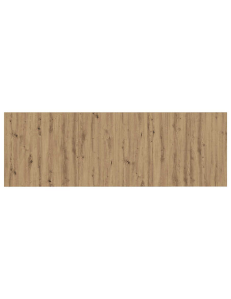 Testata con Comodino 3 pcs Rovere artigianale Legno multistrato